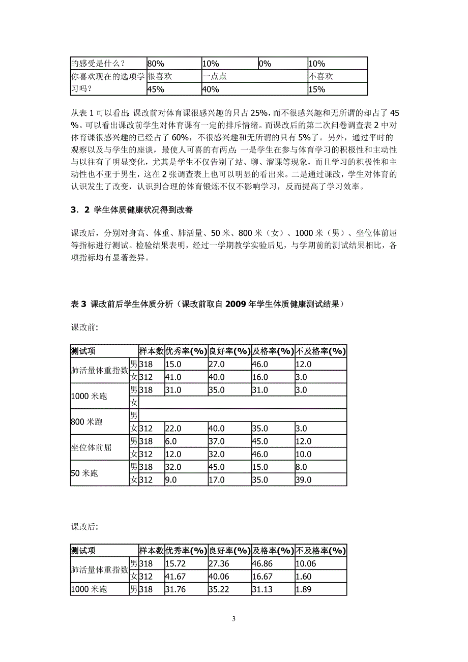 谈谈高中体育与健康模块教学对学生的影响.doc_第3页