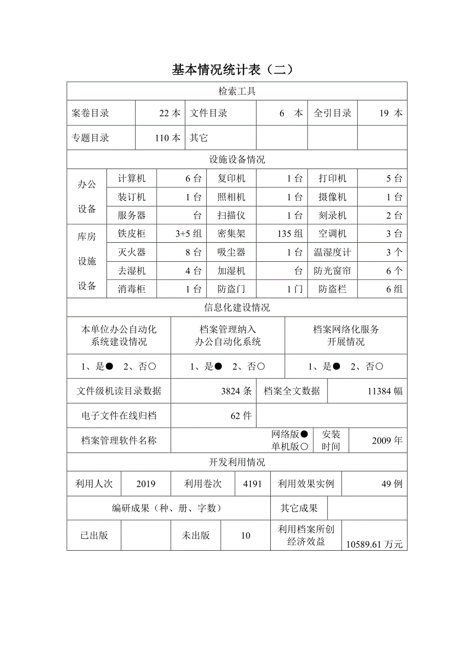 河北省企业档案工作目标管理认定申请表.doc_第4页