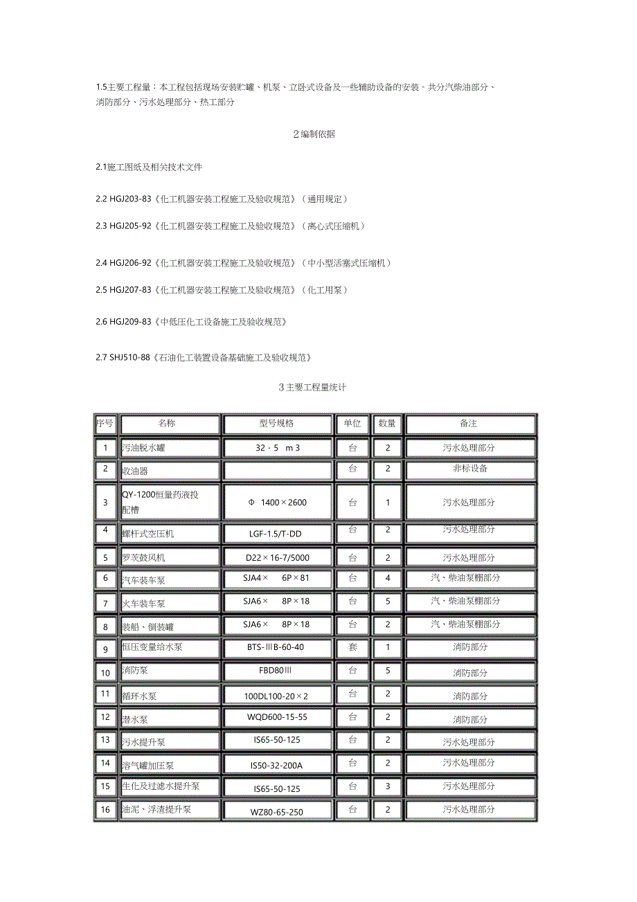 设备安装工程施工方案（完整版）_第2页