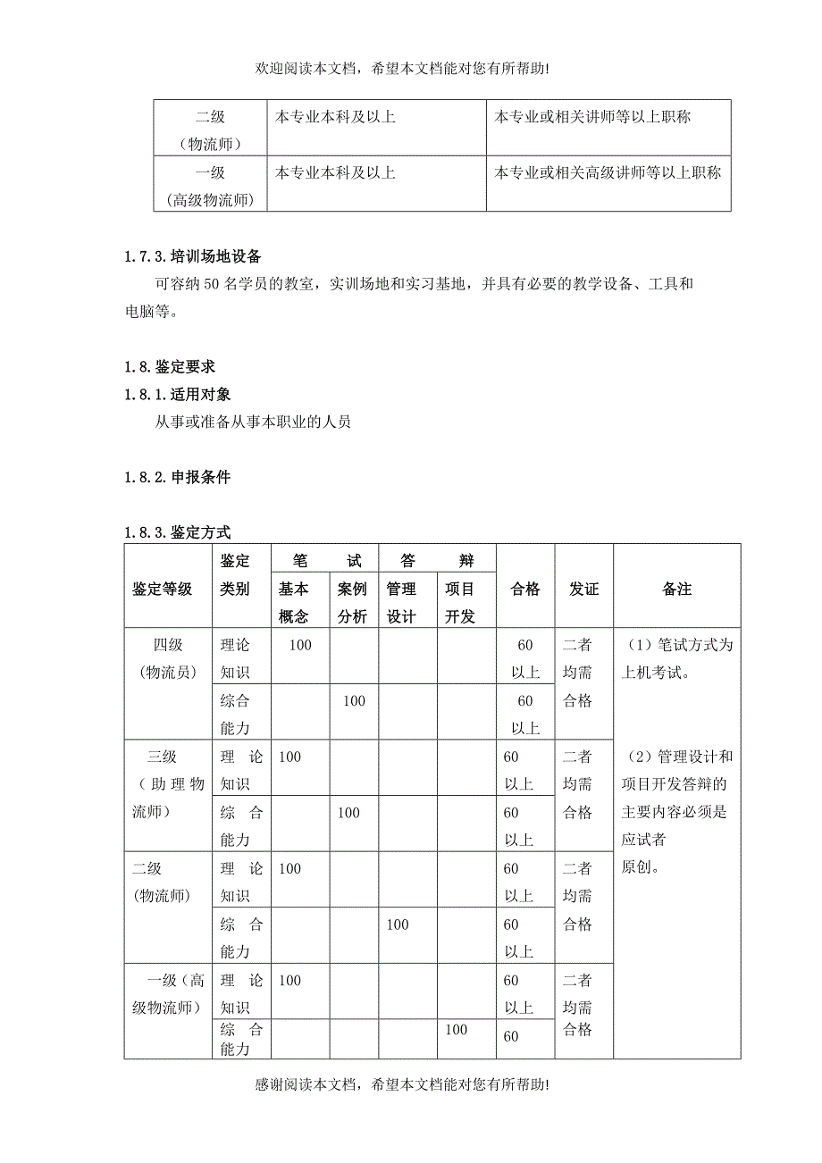 物流师职业标准分析_第3页