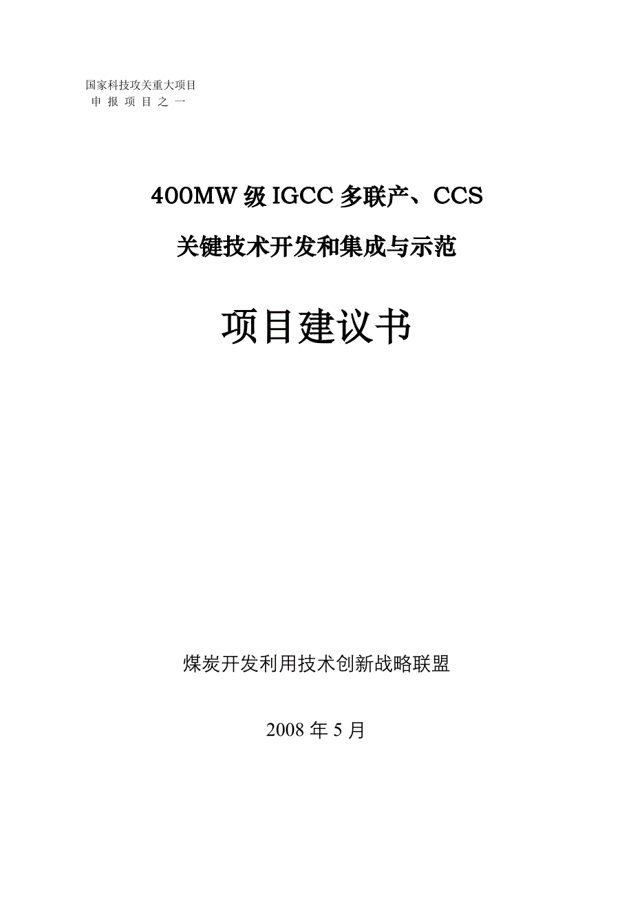 神华重大项目建议_第1页