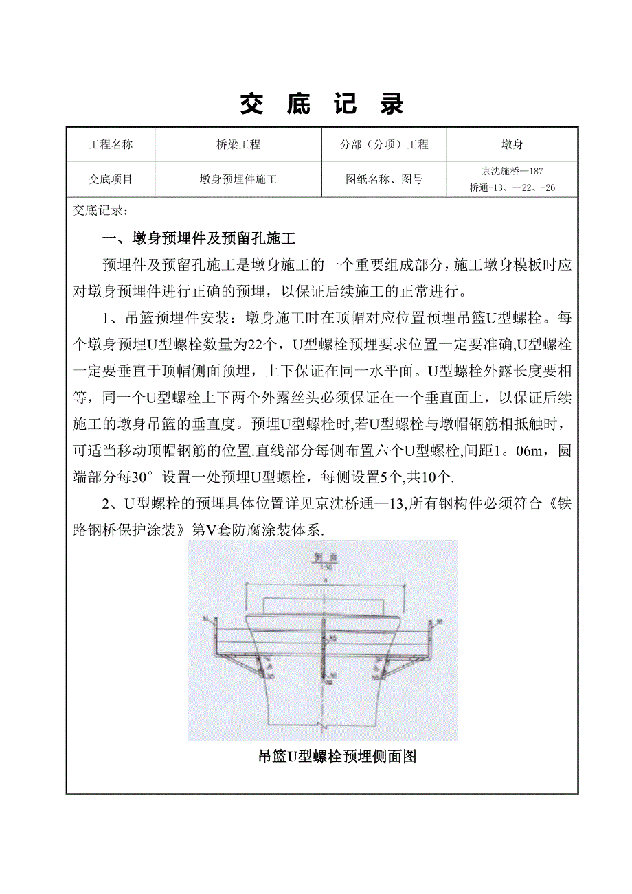 墩身预埋件施工技术交底.doc_第2页