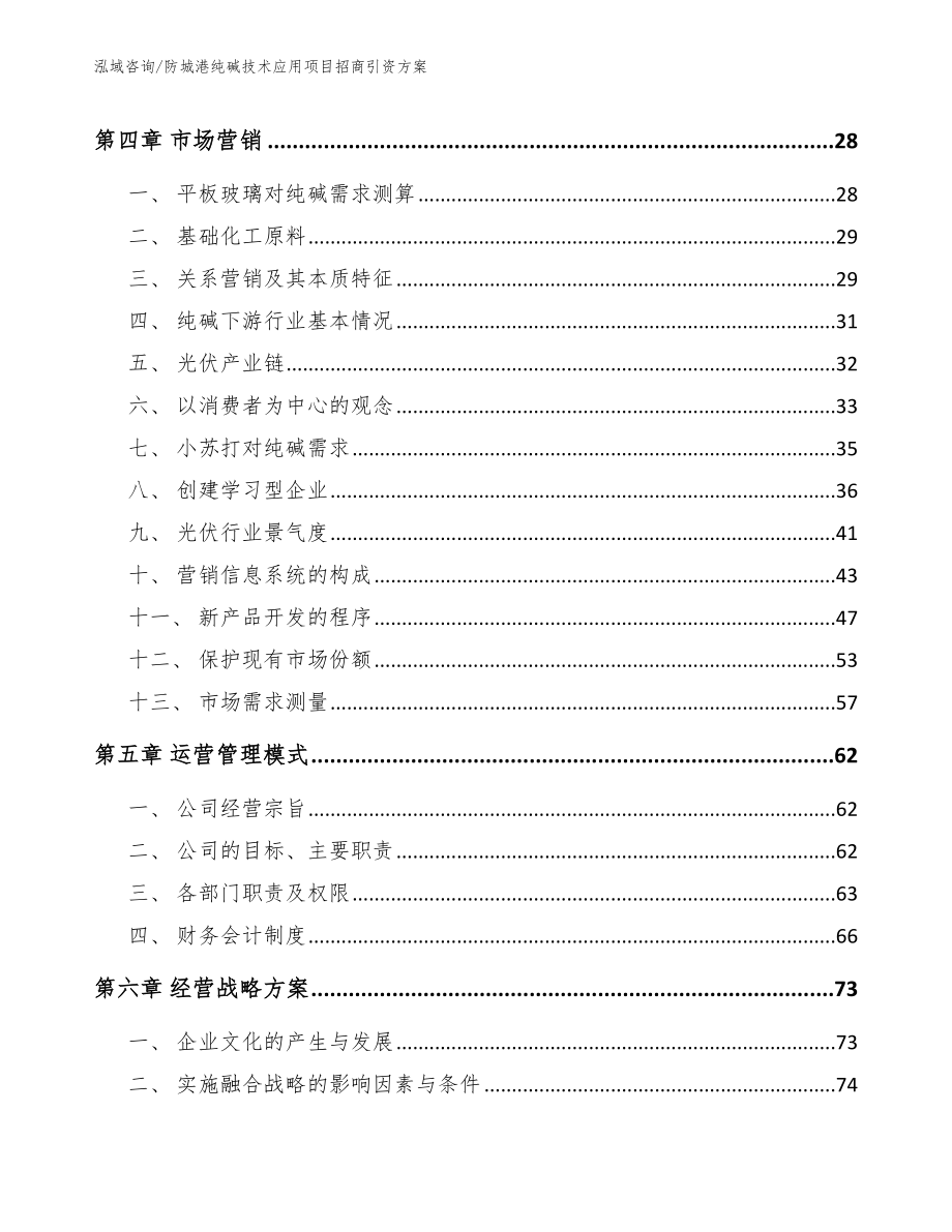 防城港纯碱技术应用项目招商引资方案【范文】_第2页