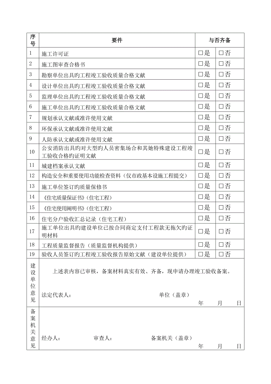 福建省房屋优质建筑和市政基础设施关键工程竣工统一验收备案表_第4页