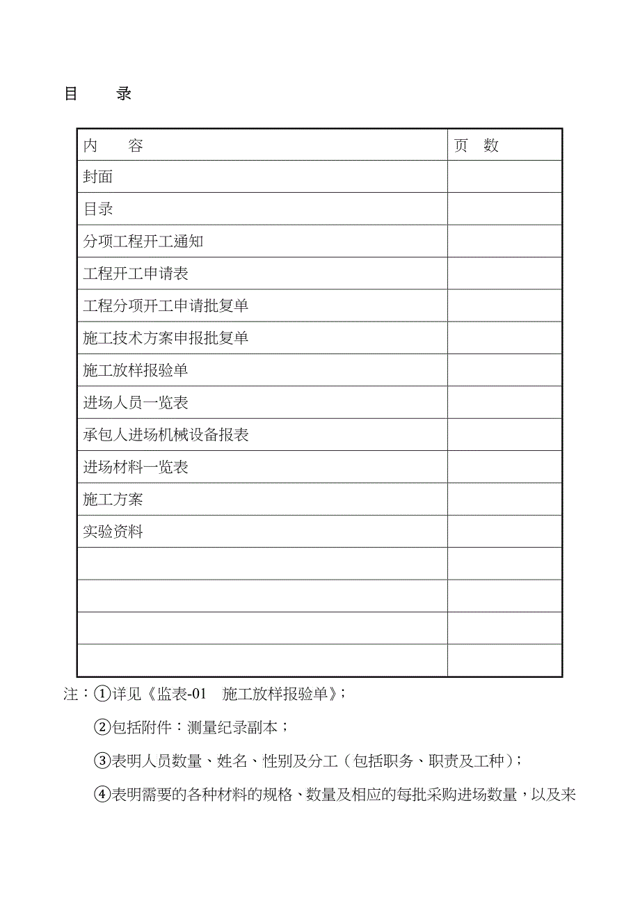 工程开工报告相关资料_第2页