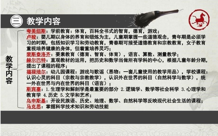 近代西方九大教育家教育思想课堂PPT_第5页