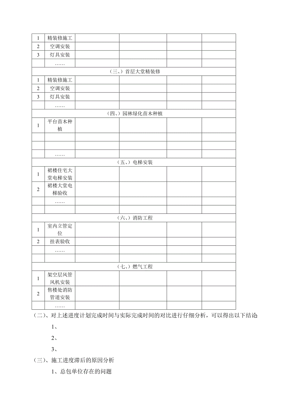 项目工程管理后评估报告模板_第4页