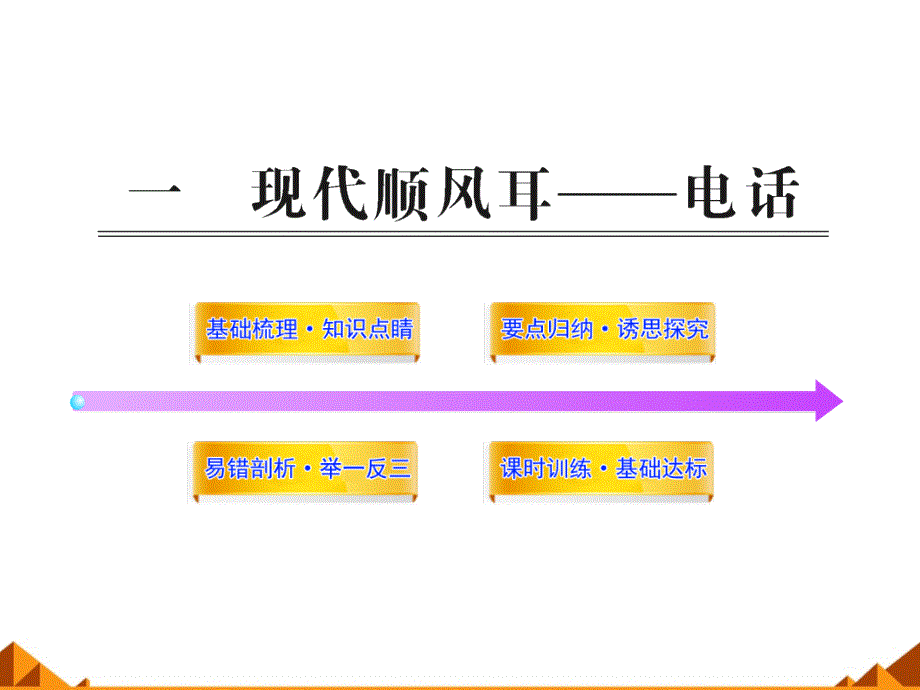 人教版初中物理九年级全一册-现代顺风耳──电话-课件-名师教学PPT课件_第1页