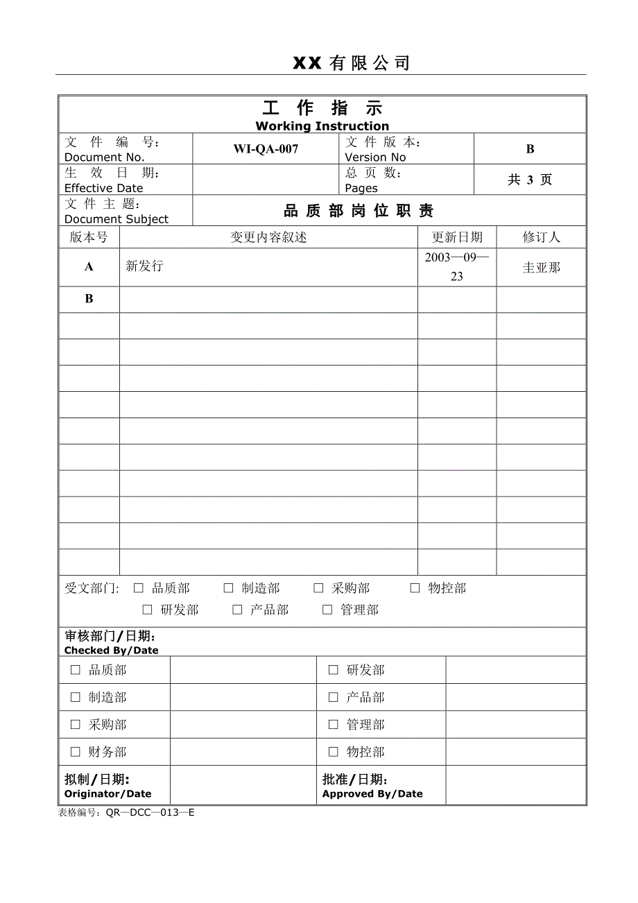 品质部岗位职责-(2)_第1页