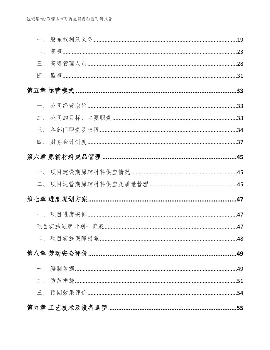 石嘴山市可再生能源项目可研报告（模板范文）_第2页