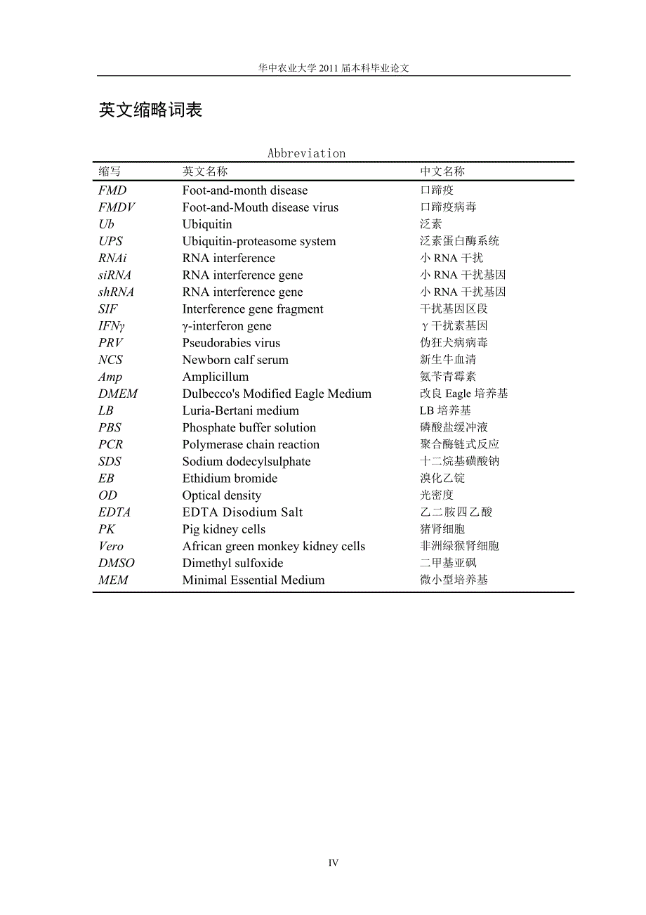 猪O型口蹄疫新型基因工程疫苗毒株的构建论文33514_第4页