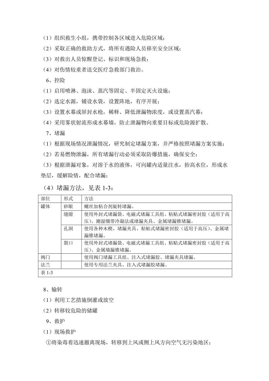 储罐区应急救援预案.doc_第5页