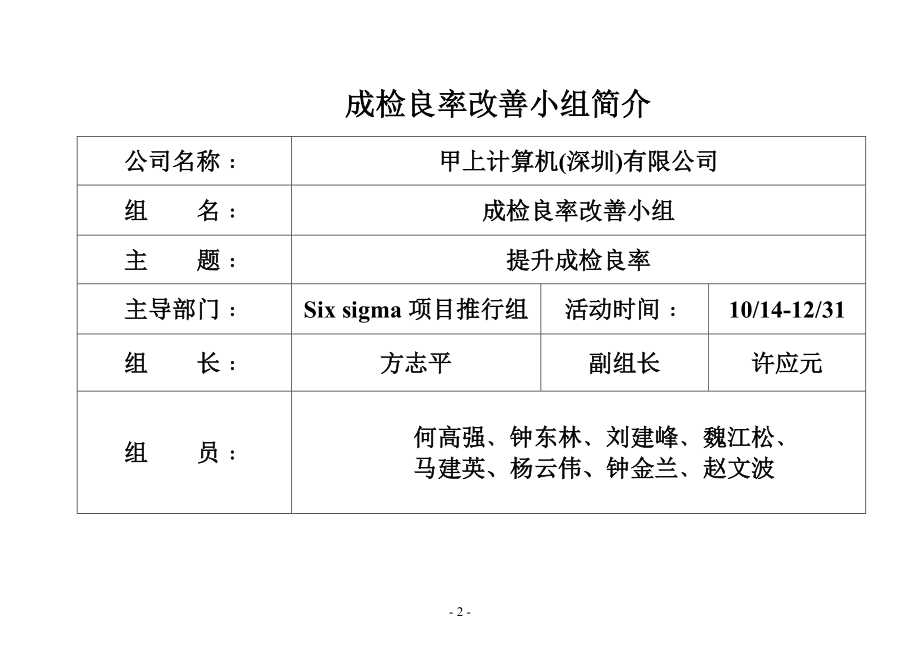 SIX SIGMA專案改善案例(一)doc90_第3页