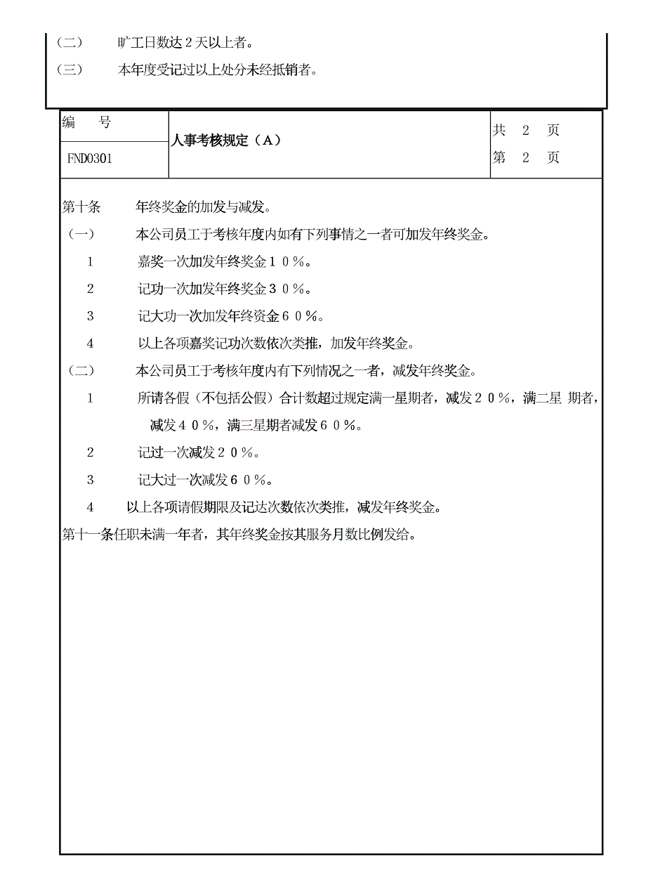 人事考核规定A_第2页