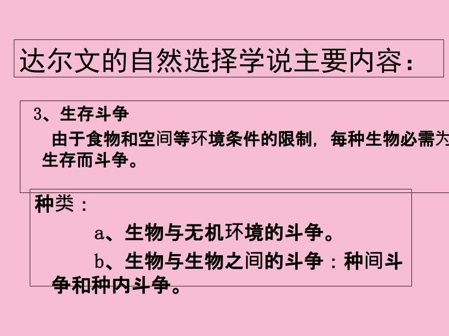 必修二现代生物进化理论高三复习ppt课件_第4页