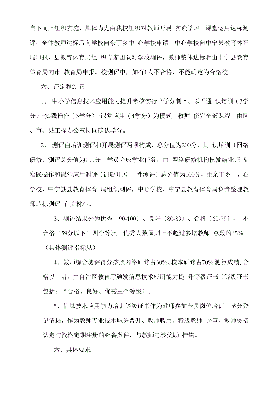 教师信息技术应用能力提升及测评方案_第3页