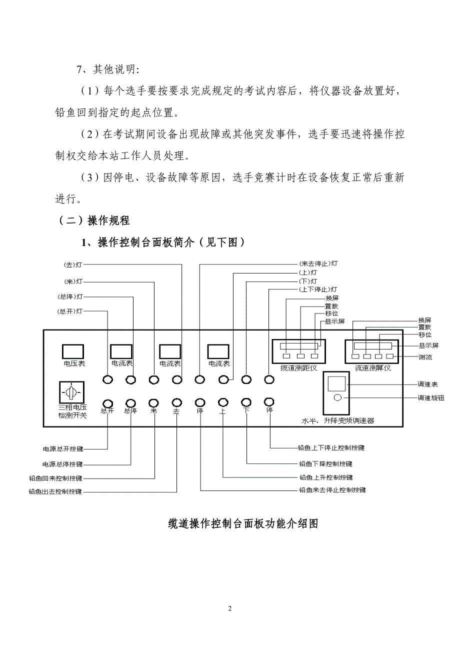 第五全国水文勘测技能大赛外业操作说明_第2页