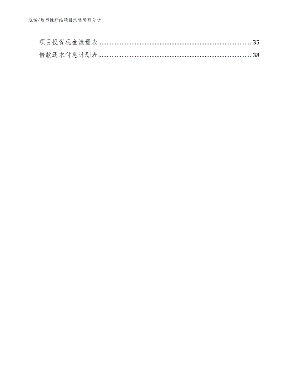 热塑性纤维项目沟通管理分析_第2页