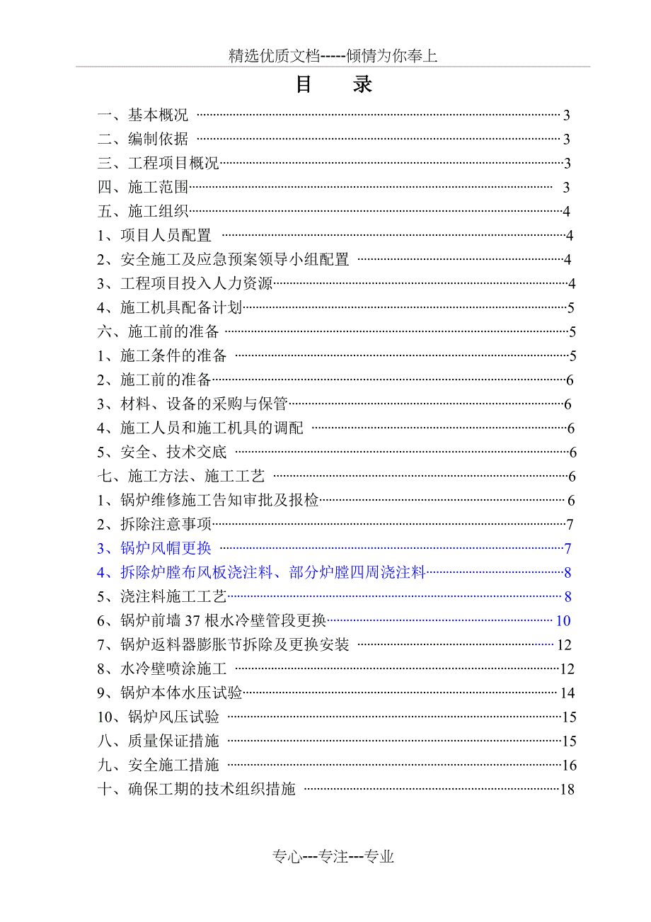 电厂锅炉大修施工方案_第2页