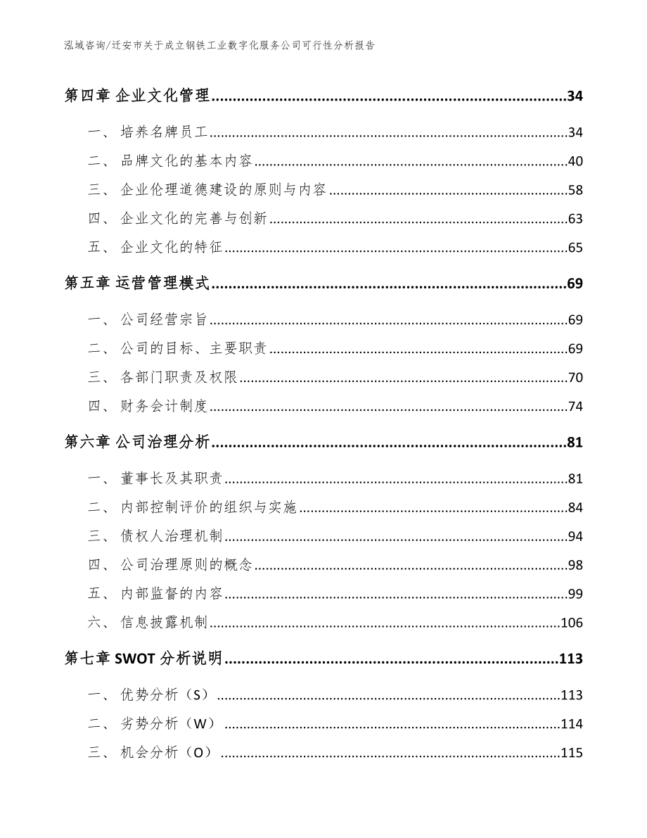 迁安市关于成立钢铁工业数字化服务公司可行性分析报告_第3页