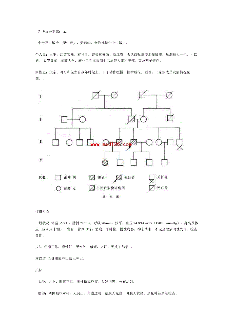 神经内科大病历_第2页