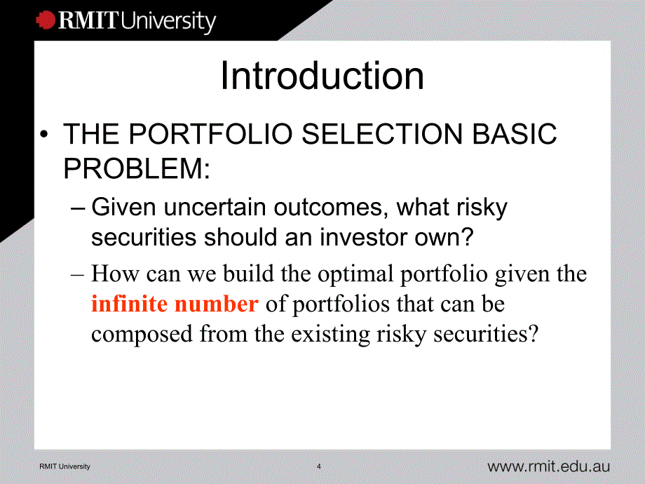 Markowitz Portfolio Theory_第4页