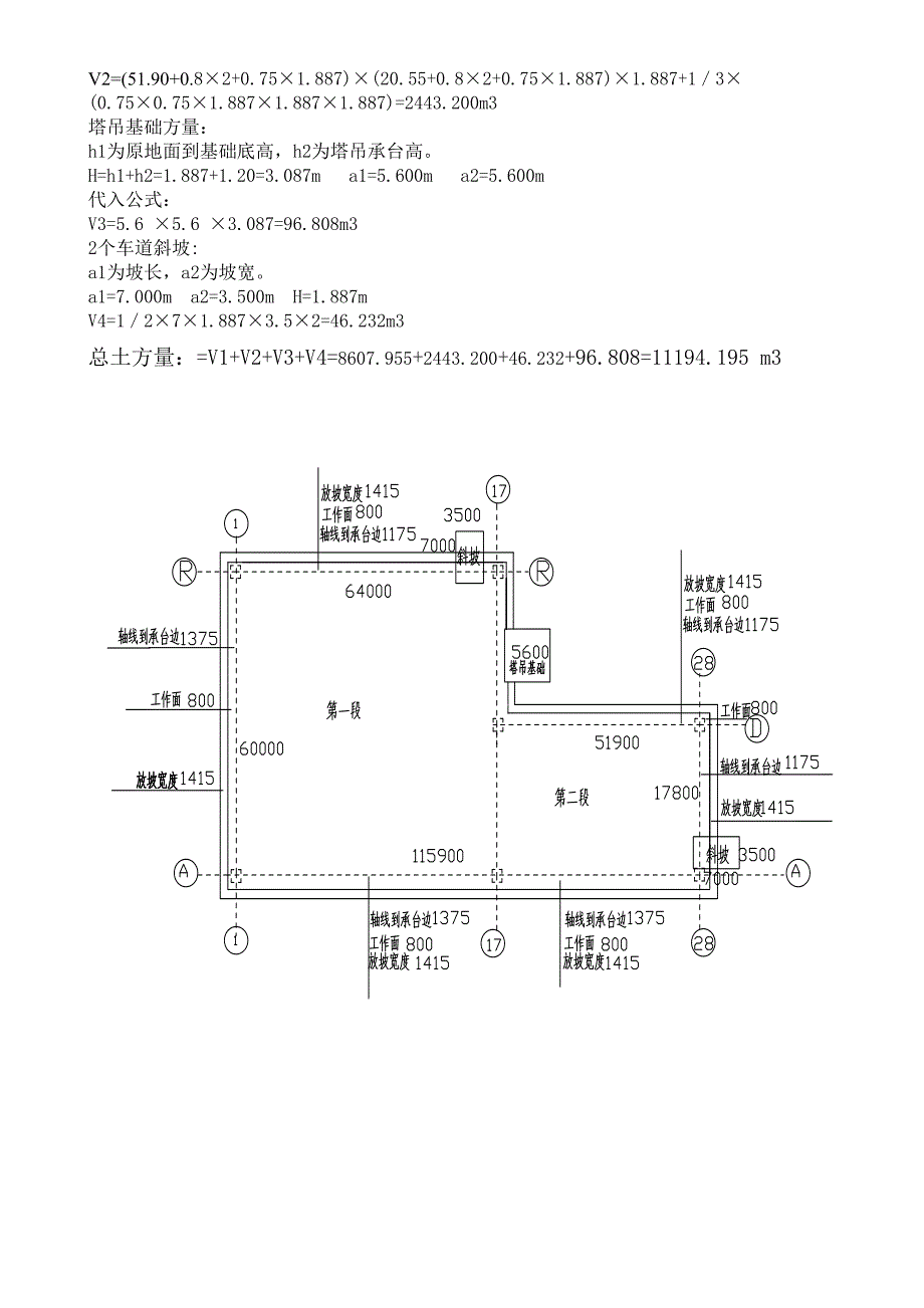 挖方放坡系数及计算公式_第2页