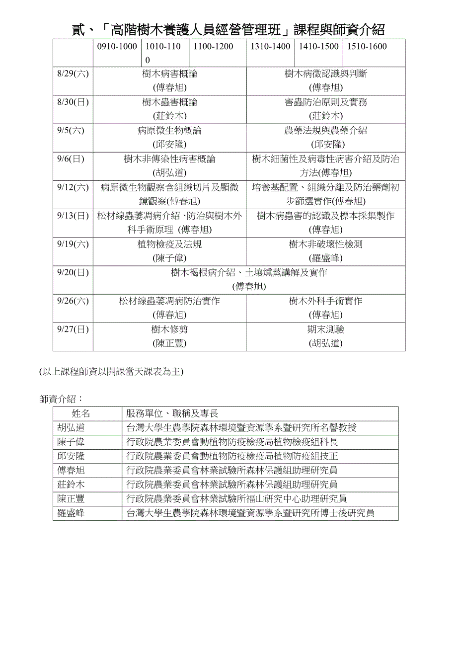 中华科技大学高阶树木养护人员经营管理班报到须知_第2页