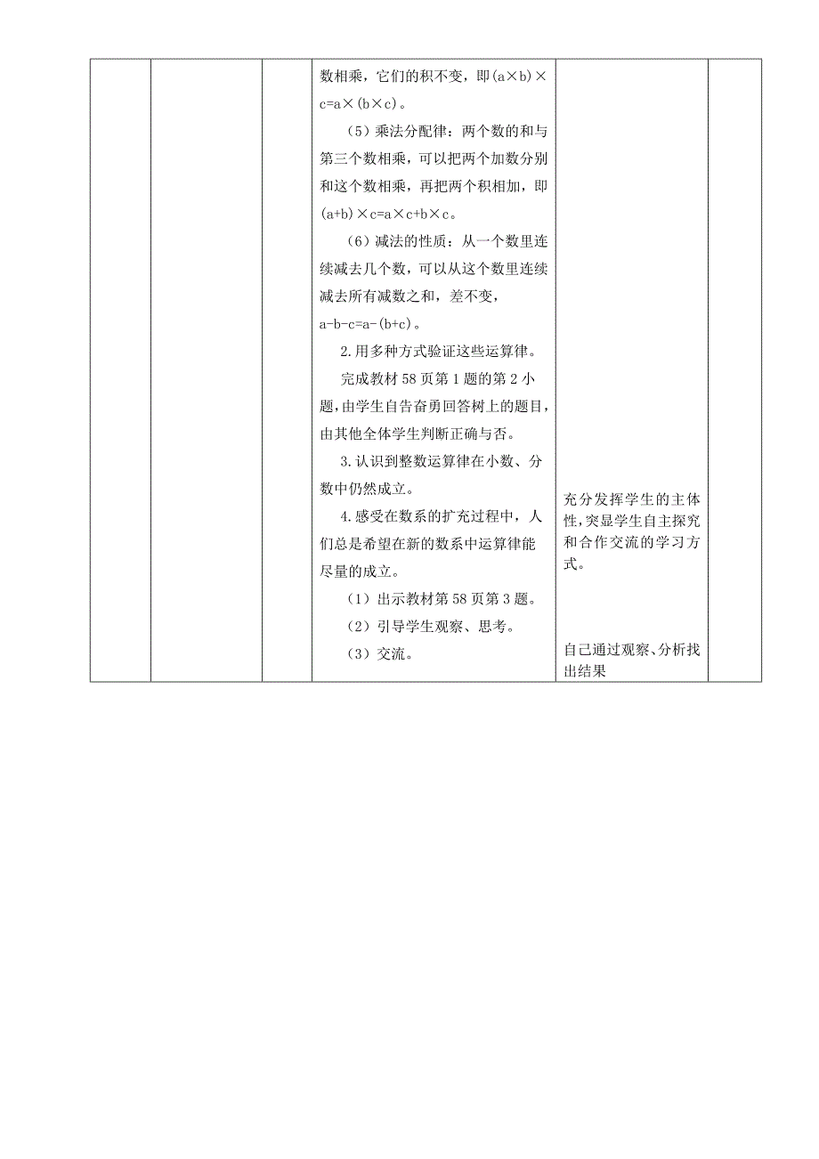 最新北师大版六年级下册运算律导学案_第2页