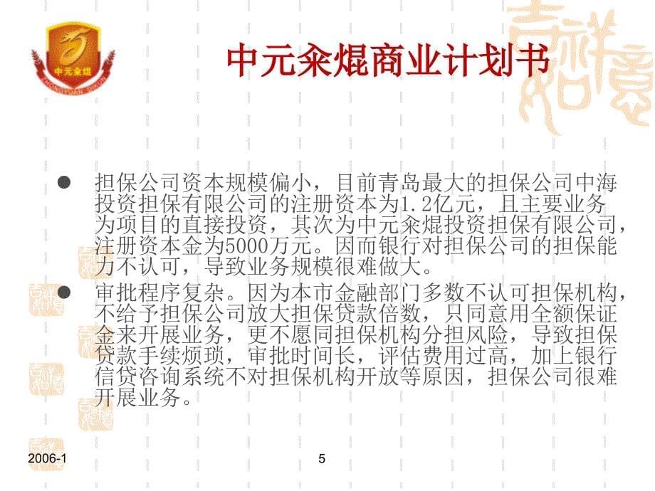 金融投资担保公司商业计划书_第5页