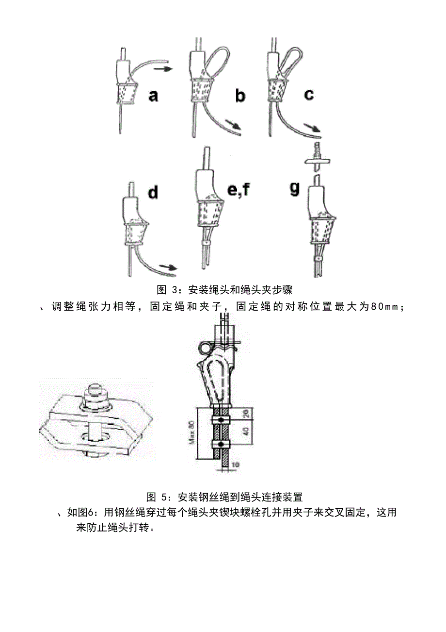 电梯钢丝绳安装及张力调整_第4页