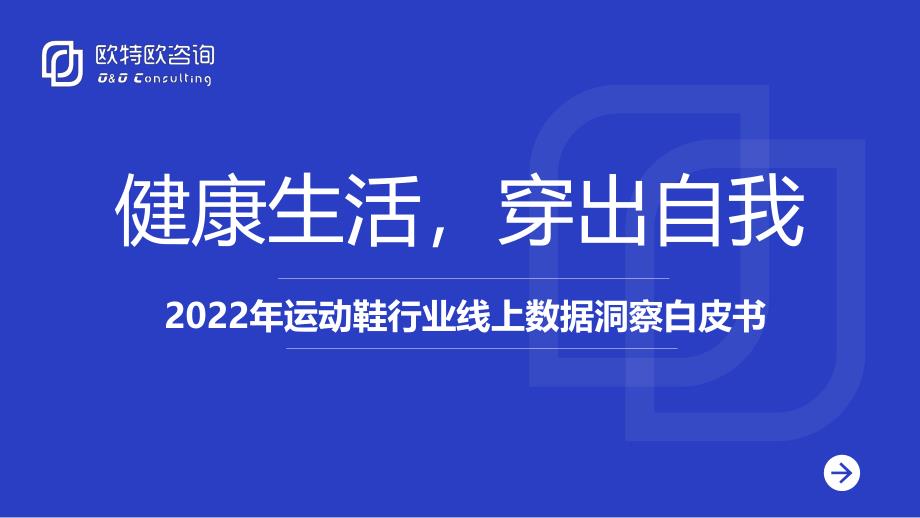 欧特欧咨询：2022年运动鞋行业线上数据洞察白皮书+_第1页