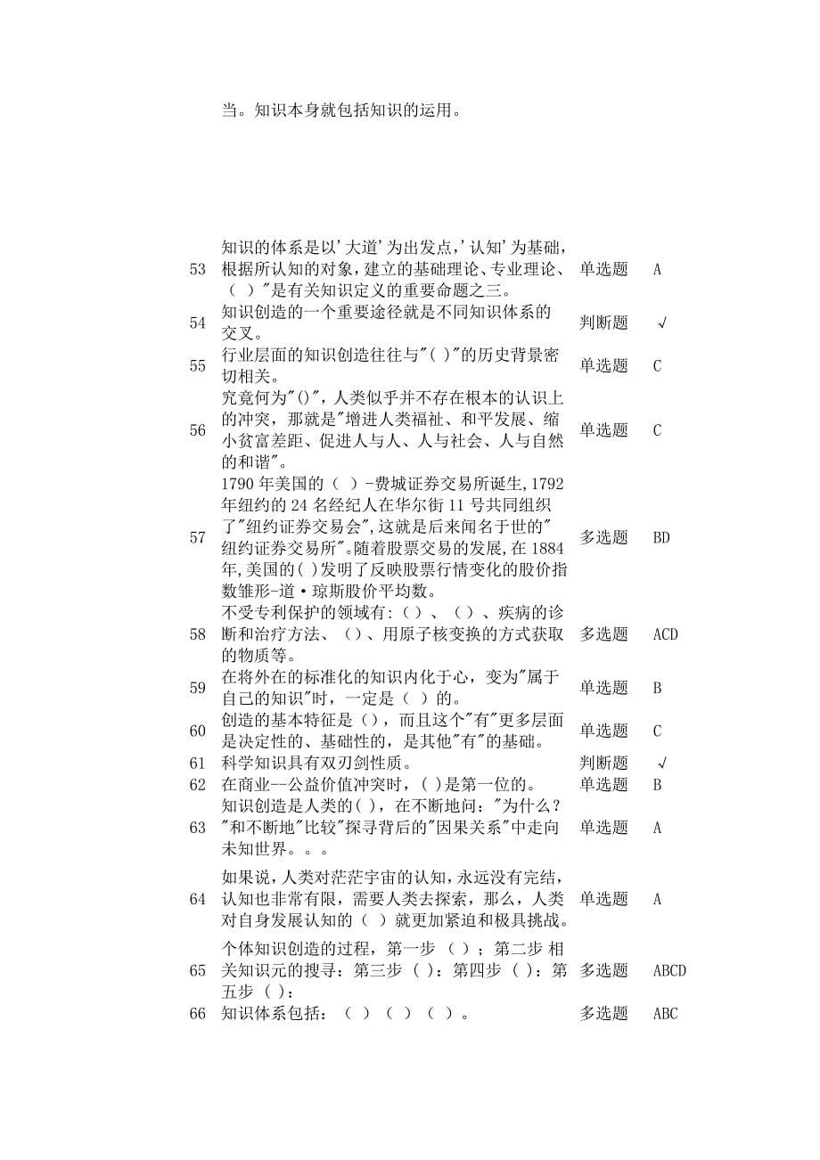 2016年专技人员公需科目培训(中、高级)考试试题及答案_第5页