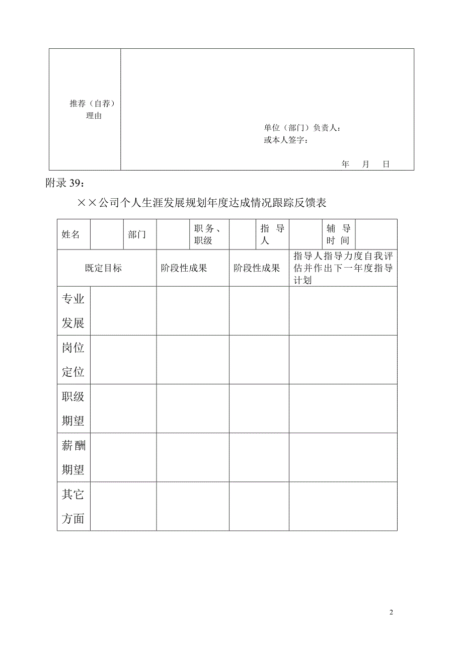 选拔后备人才推荐表_第2页