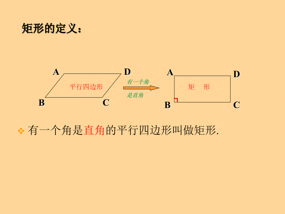 ppt课件人教新课标初中数学八年级下19.2特殊的平行四边形19.2.1矩形课件_第3页