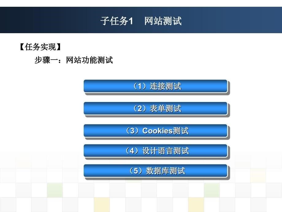 教学课件工作任务6网站的测试与发布_第5页