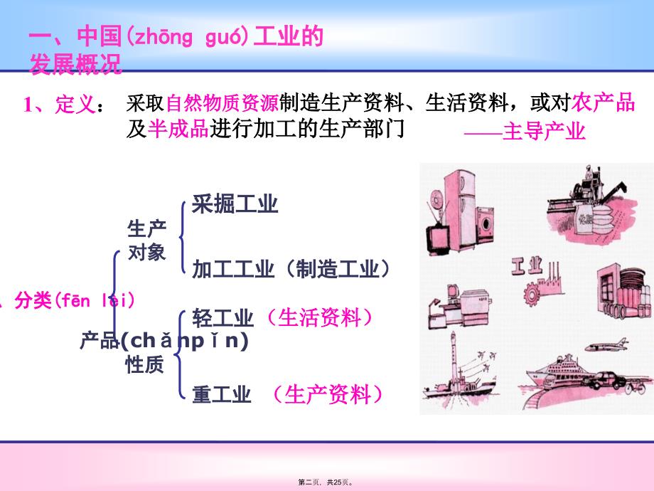 区域地理复习中国的工业说课材料_第2页