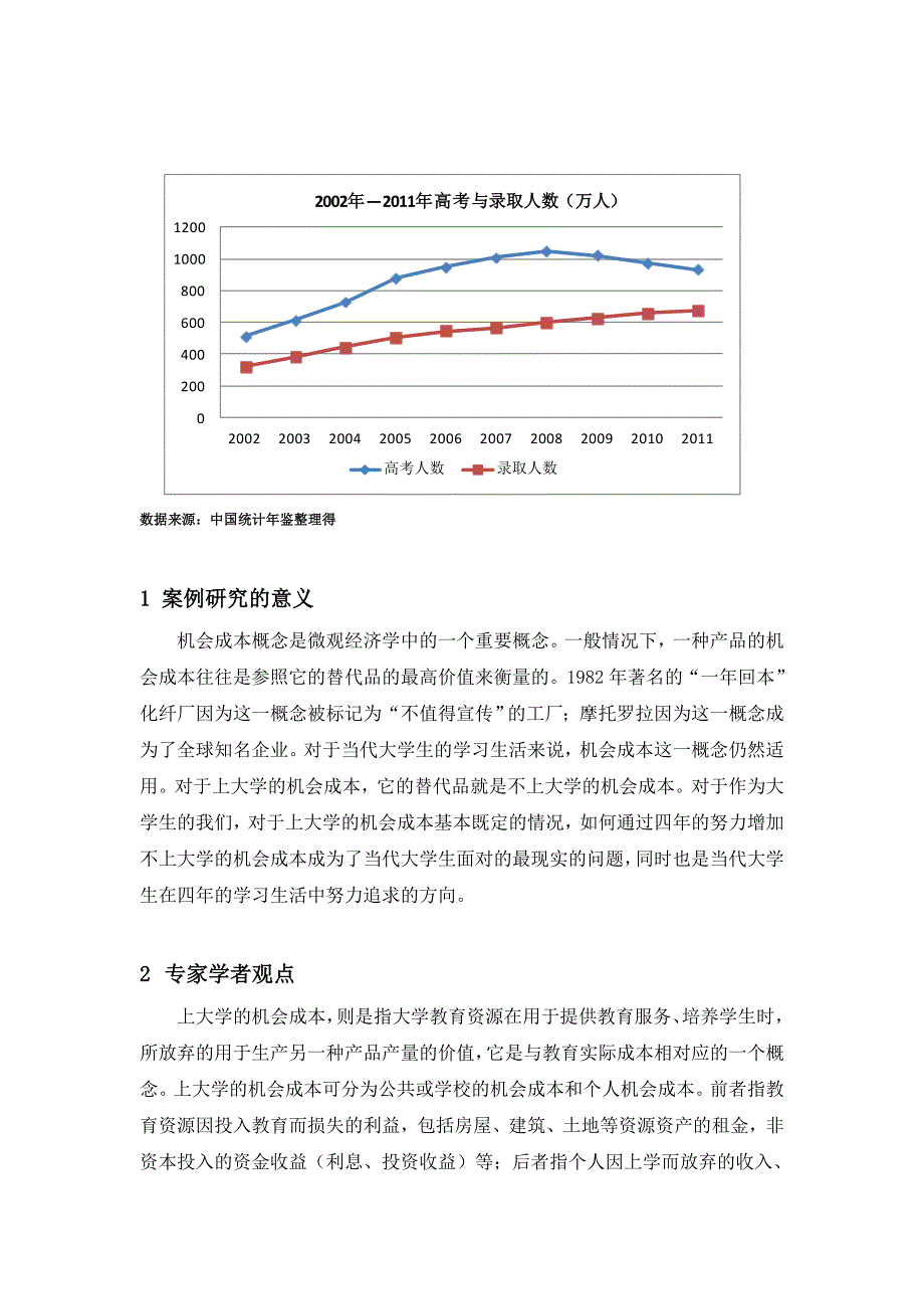 微观经济学案例分析-上大学成本分析(唐洪松)_第3页