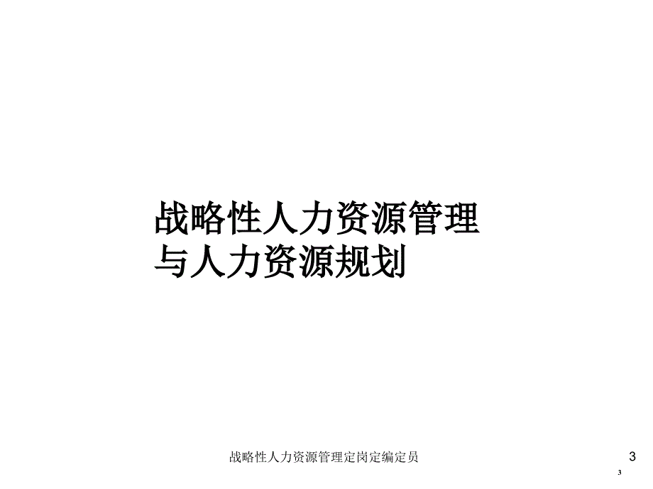 战略性人力资源管理定岗定编定员课件_第3页