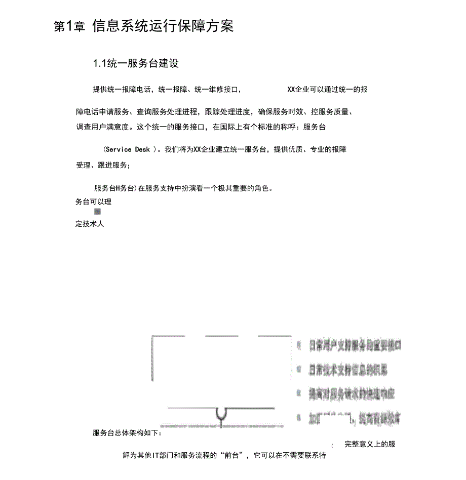 系统运维信息系统运行保障方案_第1页