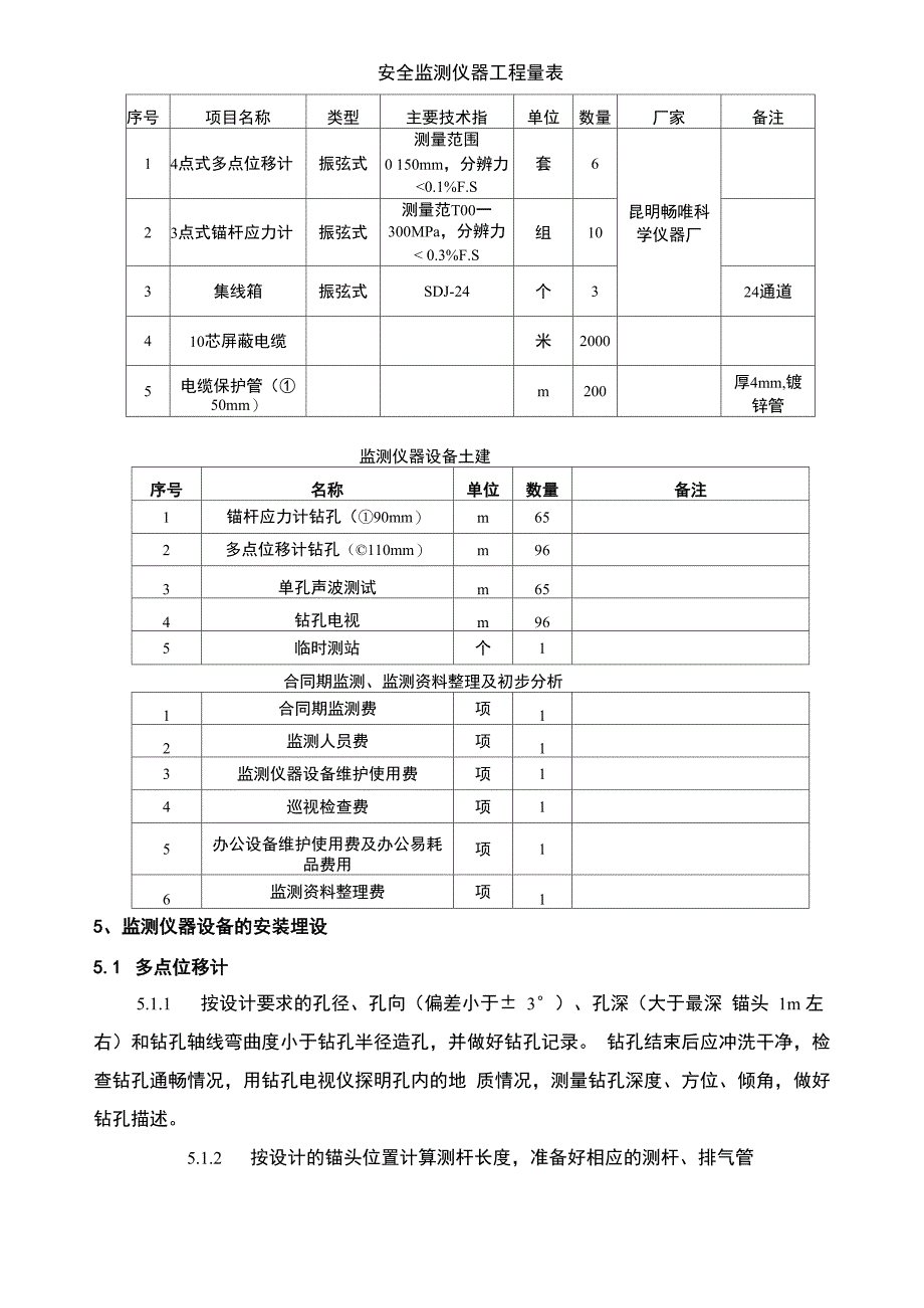 塌方段监测技术措施_第2页