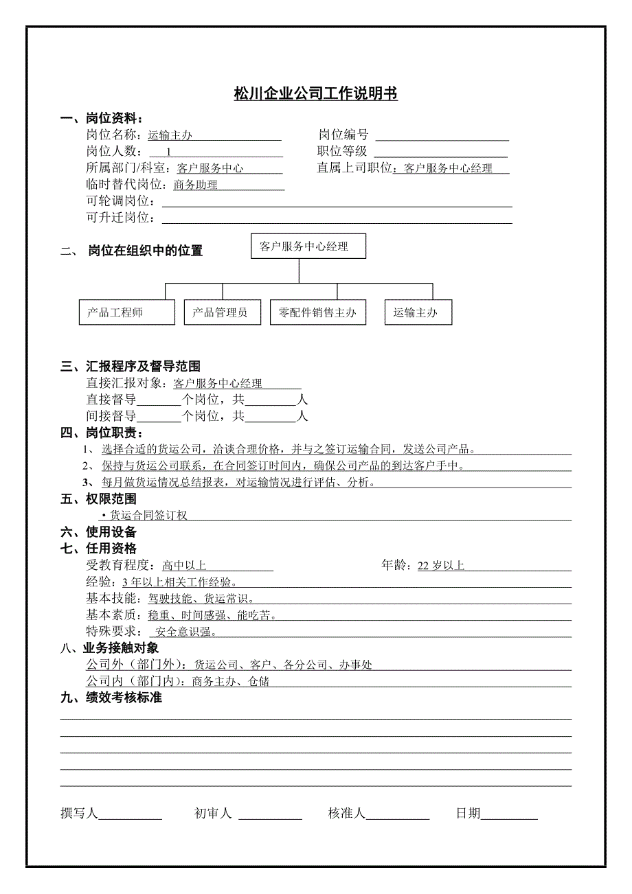 松川企业工作说明书20_第1页