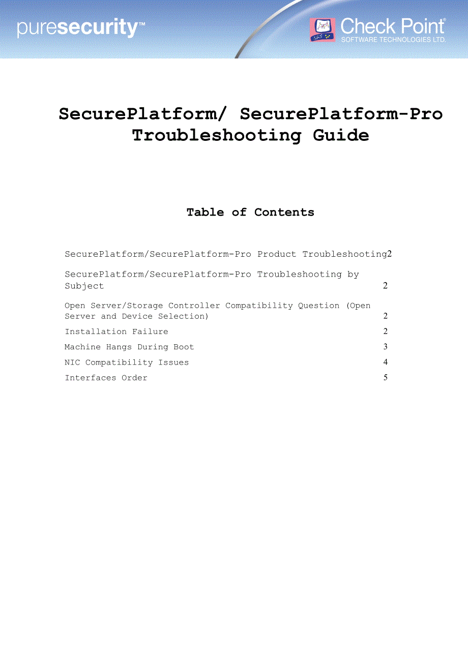 SecurePlatform-SecurePlatform-Pro-Troubleshooting.doc_第1页