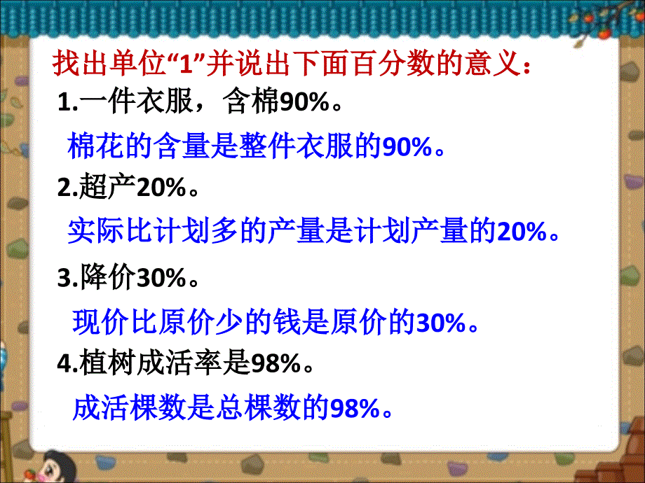 百分数的意义练习课_第2页