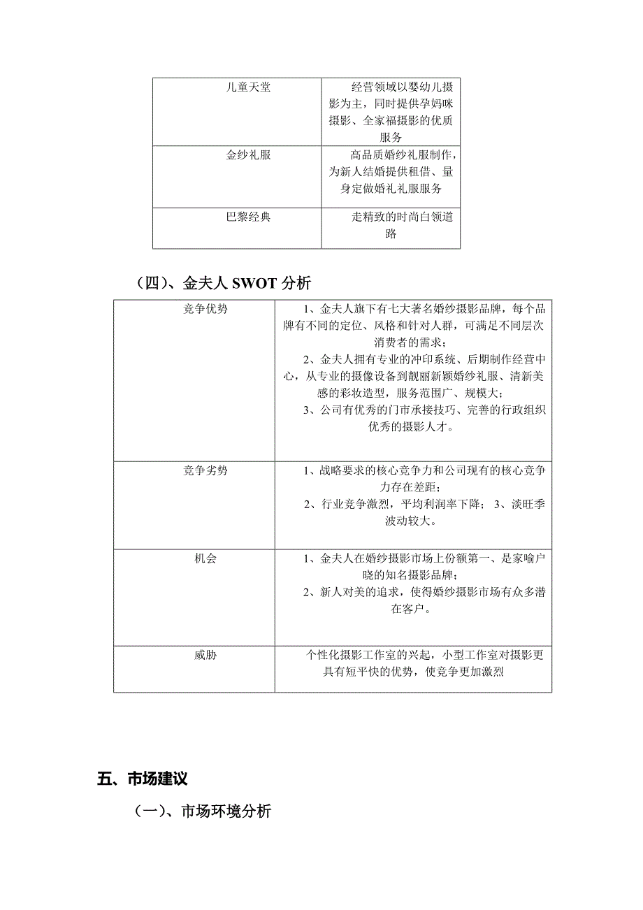 金夫人婚纱摄影广告谋划书.doc_第5页