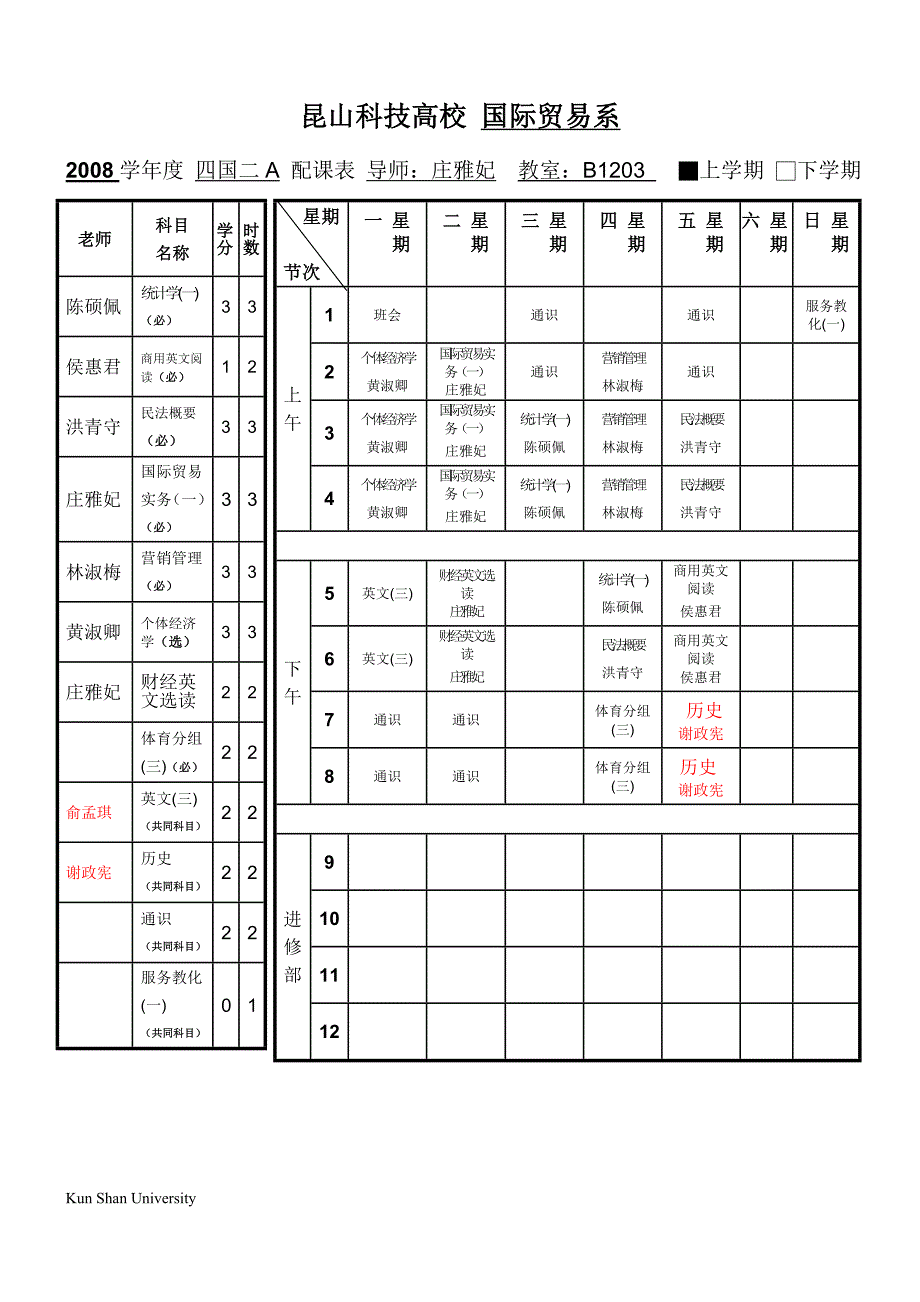 昆山科技大学国际贸易系_第3页