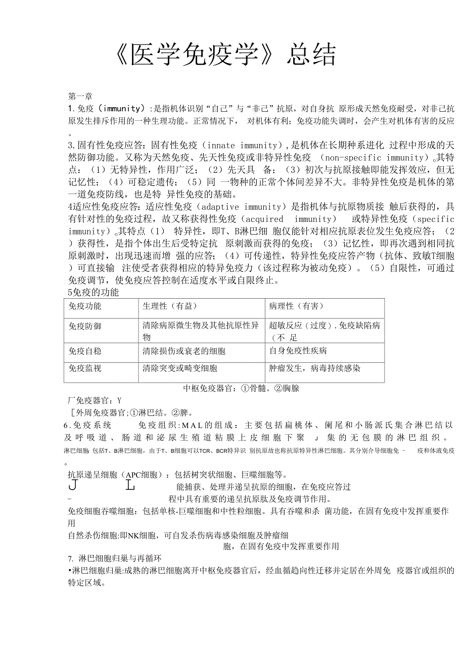 医学免疫学8页_第1页