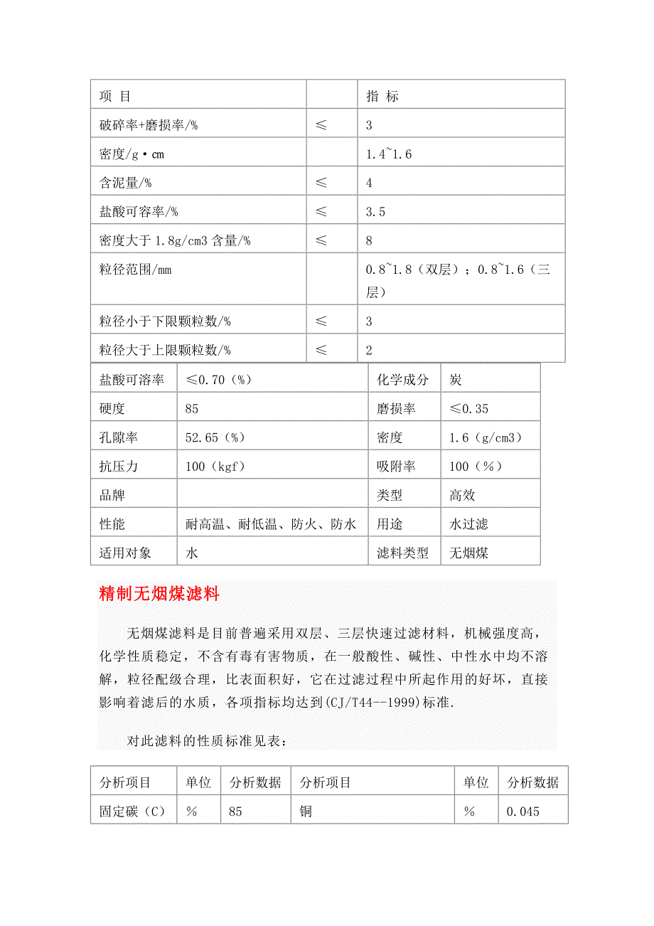 无烟煤滤料一些数据.doc_第4页