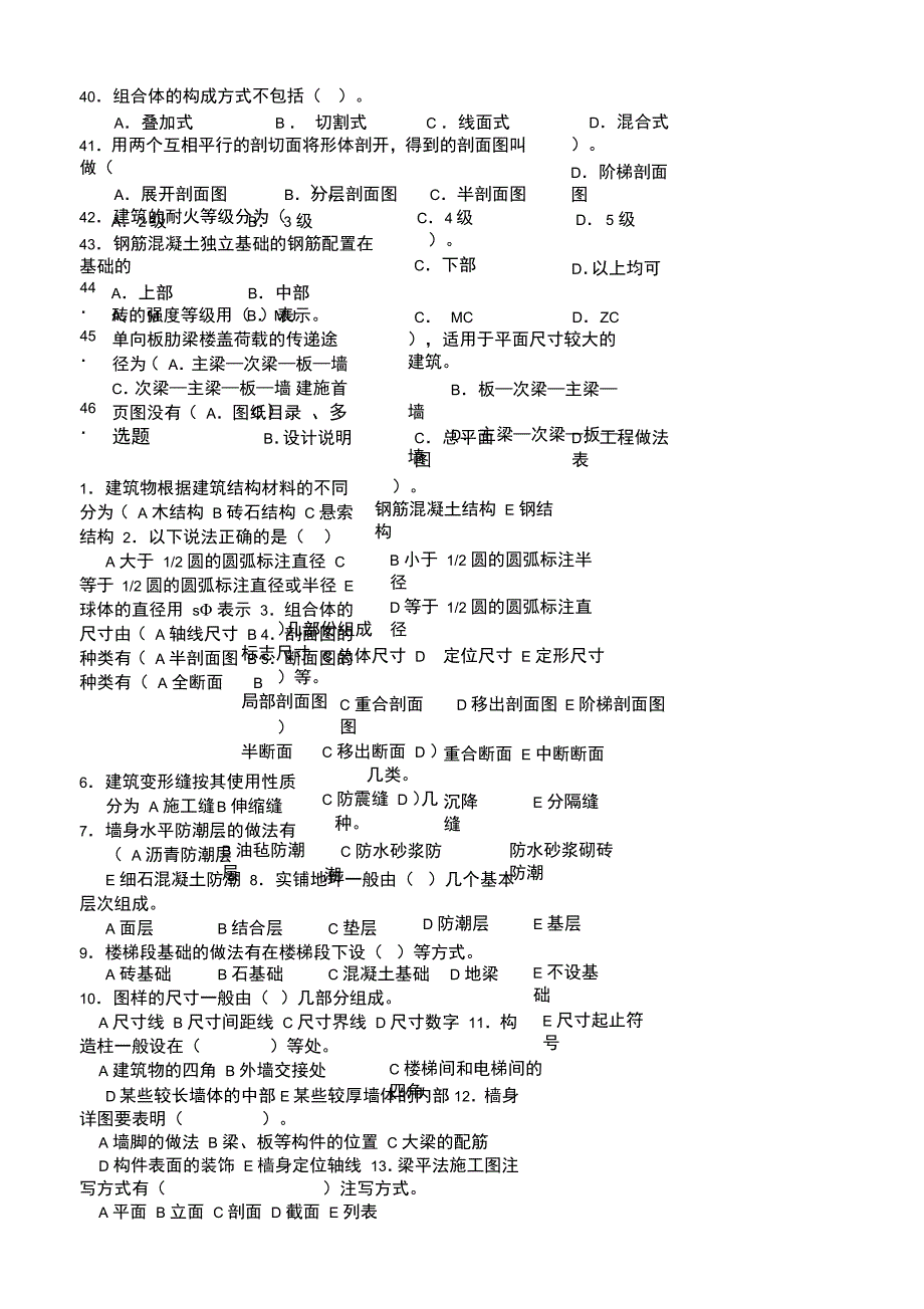 房建专业基础知识_第3页