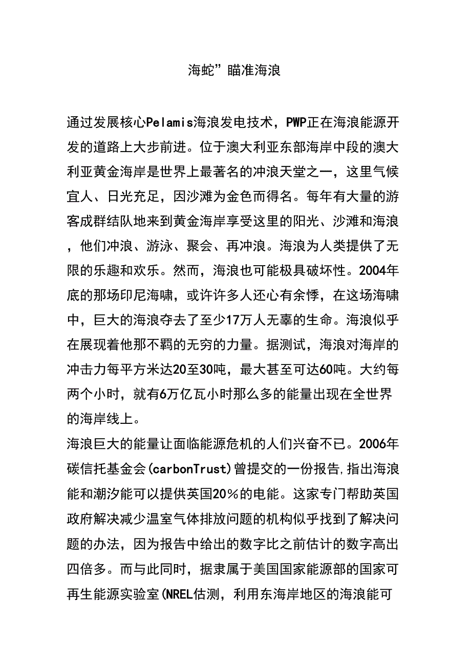 “海蛇”瞄准海浪_第1页